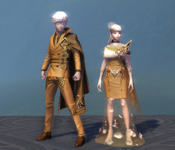 Golden Daeva Outfit