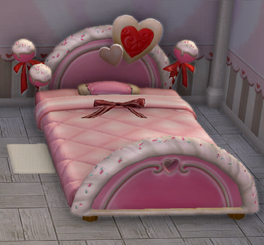 Кровать из сладкого шоколада