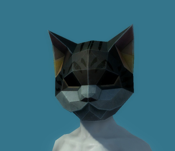 Полосатая маска кошки