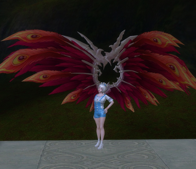 Peacock Wings (asmodian)
